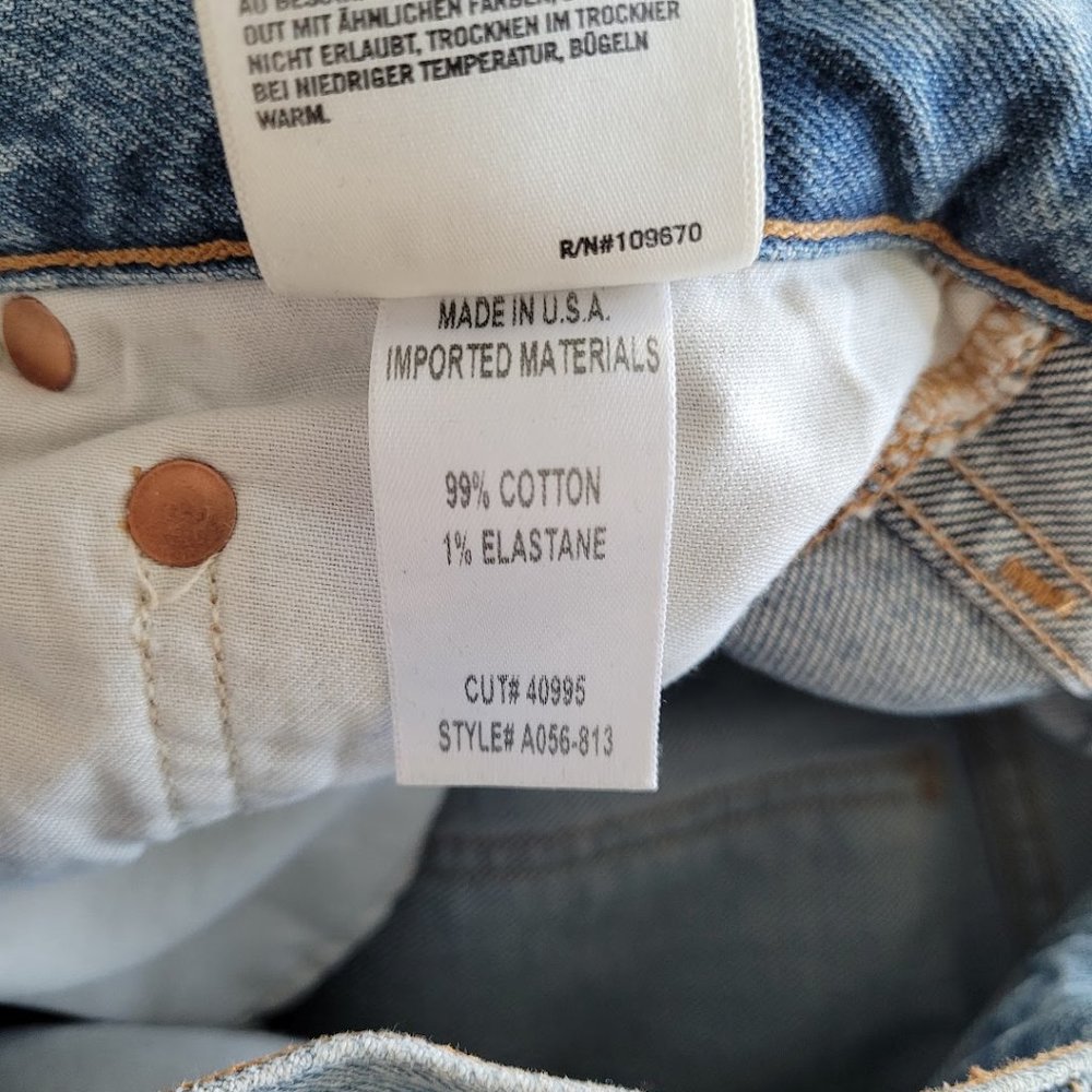 Agolde Riley Straight Leg Jeans - Picture 6 of 6